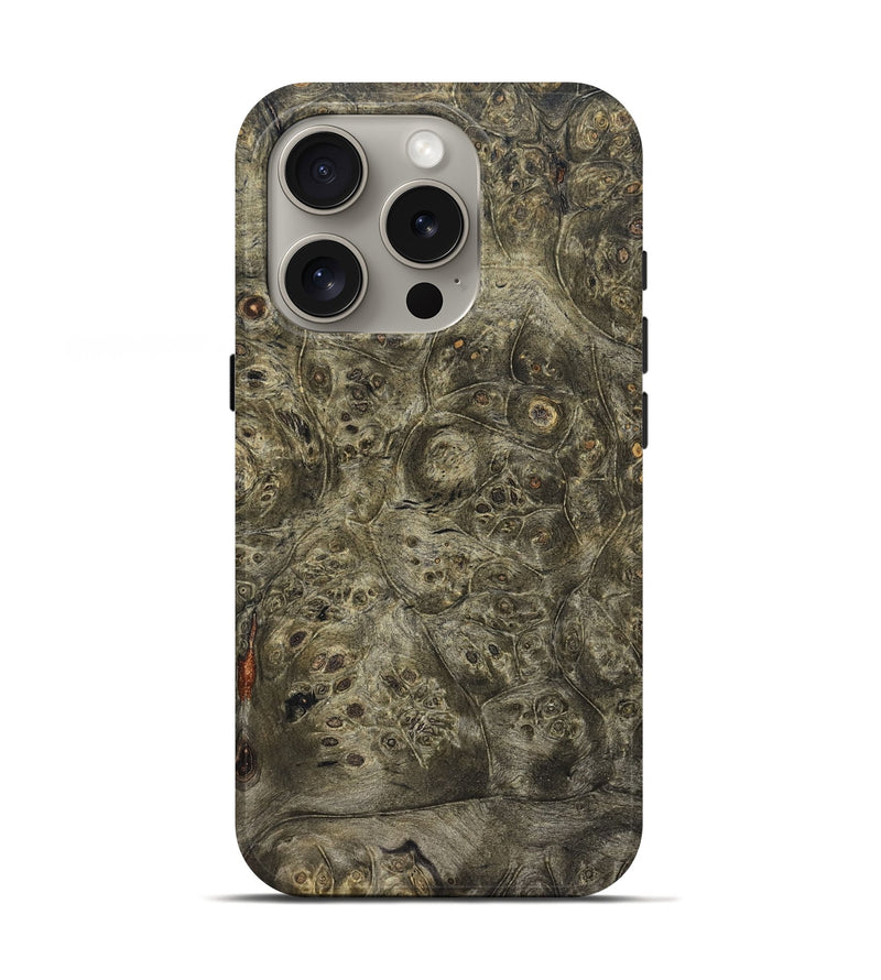 iPhone 16 Pro Wood Live Edge Phone Case - Betty (Solid Wood, 824713)