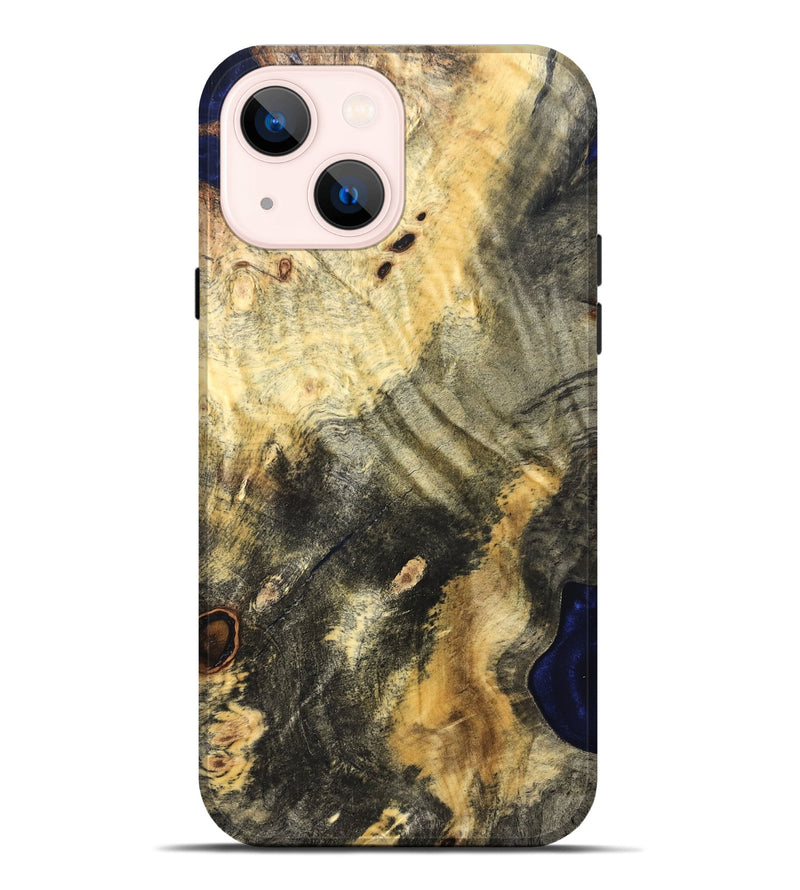 iPhone 14 Plus Wood Live Edge Phone Case - Early (Solid Wood, 824714)