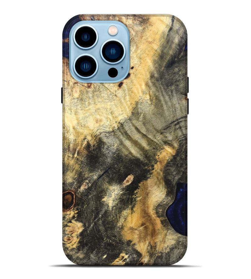 iPhone 14 Pro Max Wood Live Edge Phone Case - Early (Solid Wood, 824714)