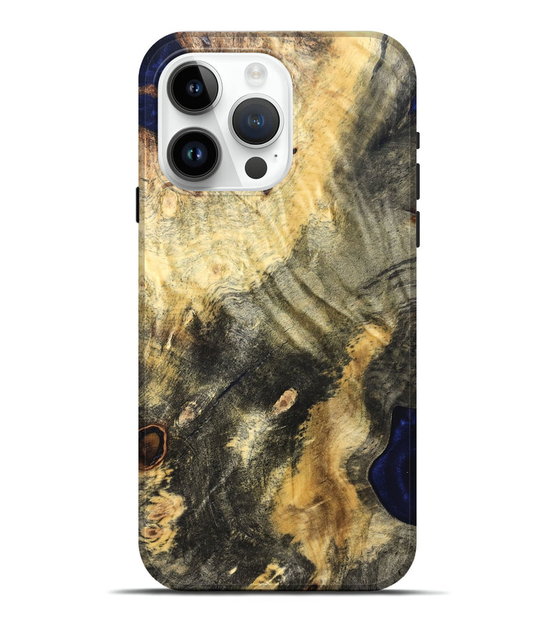 iPhone 15 Pro Max Wood Live Edge Phone Case - Early (Solid Wood, 824714)