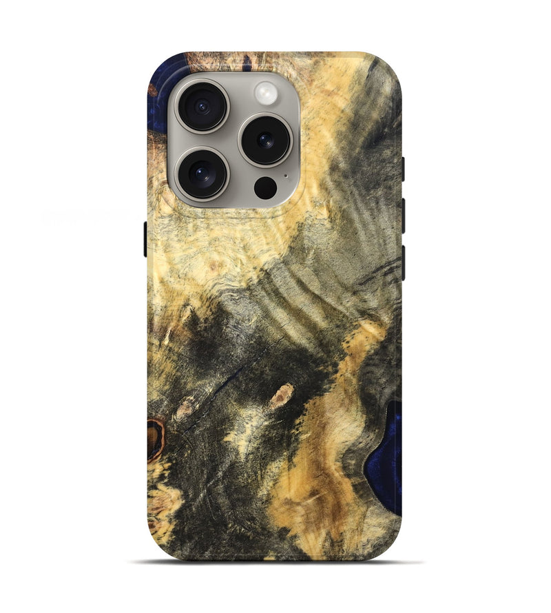 iPhone 16 Pro Wood Live Edge Phone Case - Early (Solid Wood, 824714)