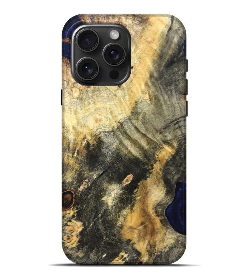 iPhone 16 Pro Max Wood Live Edge Phone Case - Early (Solid Wood, 824714)
