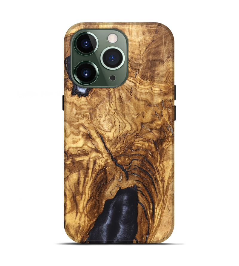 iPhone 13 Pro Wood Live Edge Phone Case - Kaila (Solid Wood, 824715)