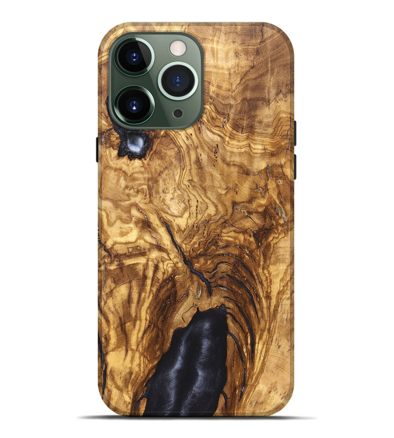 iPhone 13 Pro Max Wood Live Edge Phone Case - Kaila (Solid Wood, 824715)