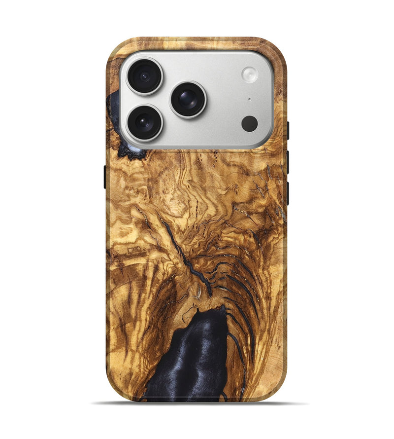 iPhone 17 Pro Wood Live Edge Phone Case - Kaila (Solid Wood, 824715)
