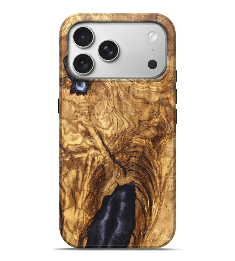 iPhone 17 Pro Max Wood Live Edge Phone Case - Kaila (Solid Wood, 824715)