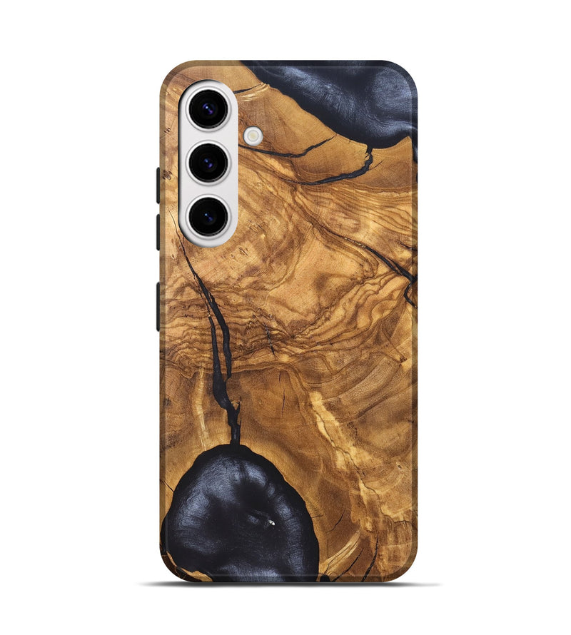 Galaxy S25 Wood Live Edge Phone Case - Russel (Solid Wood, 824717)
