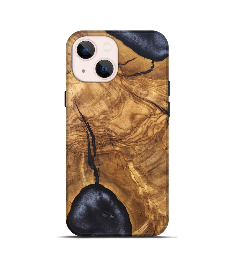 iPhone 13 mini Wood Live Edge Phone Case - Russel (Solid Wood, 824717)