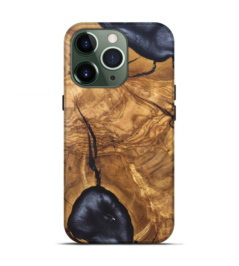 iPhone 13 Pro Wood Live Edge Phone Case - Russel (Solid Wood, 824717)