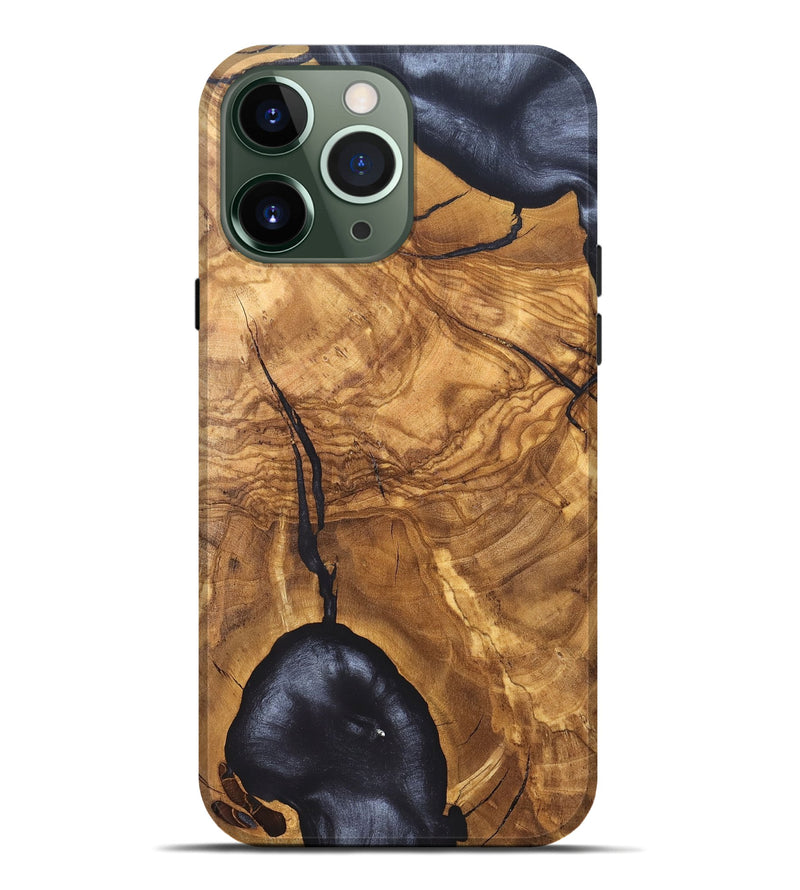 iPhone 13 Pro Max Wood Live Edge Phone Case - Russel (Solid Wood, 824717)