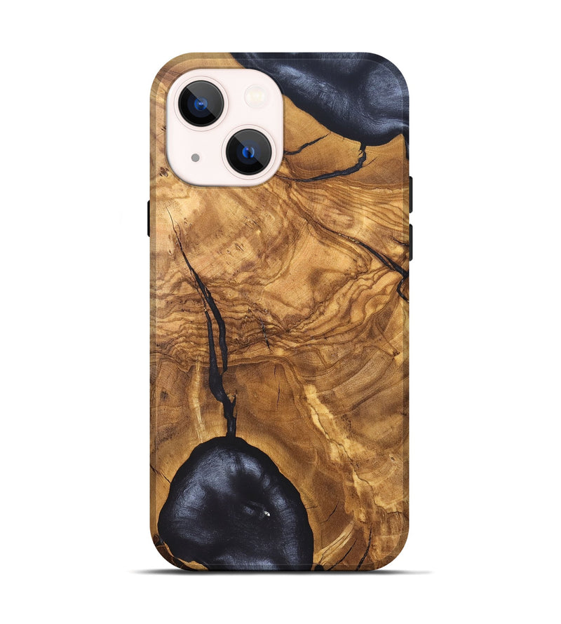 iPhone 14 Wood Live Edge Phone Case - Russel (Solid Wood, 824717)
