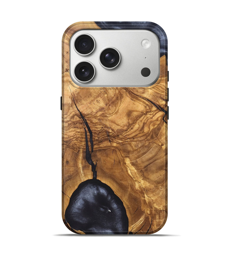 iPhone 17 Pro Wood Live Edge Phone Case - Russel (Solid Wood, 824717)