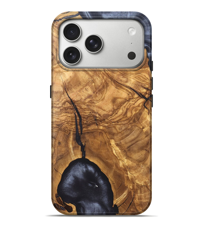 iPhone 17 Pro Max Wood Live Edge Phone Case - Russel (Solid Wood, 824717)