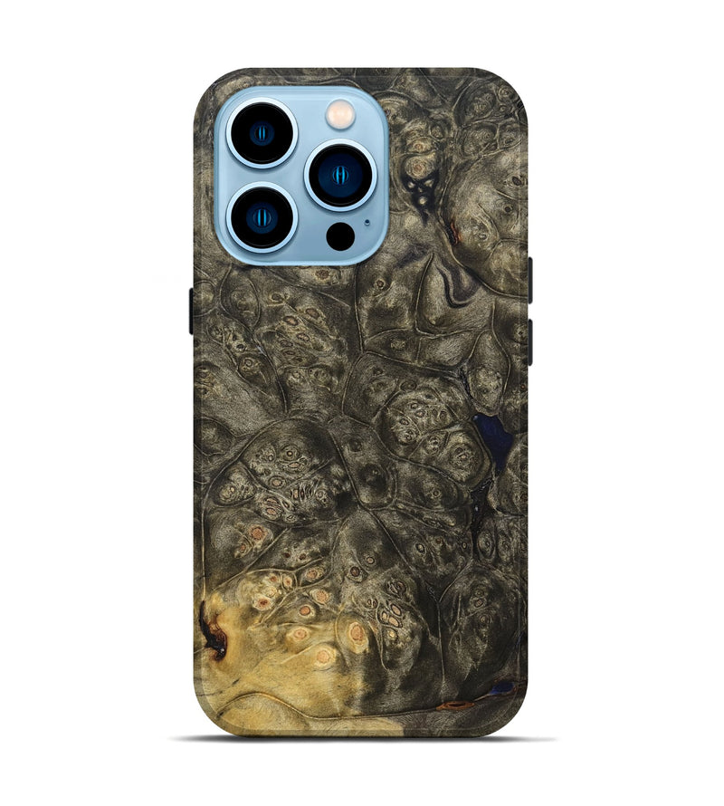 iPhone 14 Pro Wood Live Edge Phone Case - Mikalah (Solid Wood, 824719)