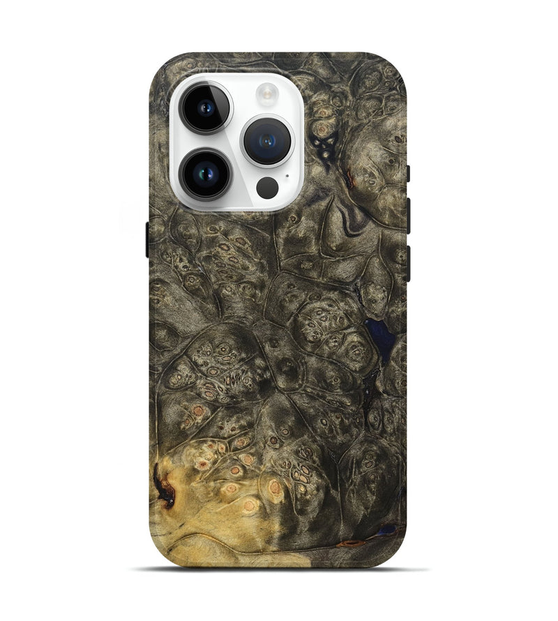 iPhone 15 Pro Wood Live Edge Phone Case - Mikalah (Solid Wood, 824719)