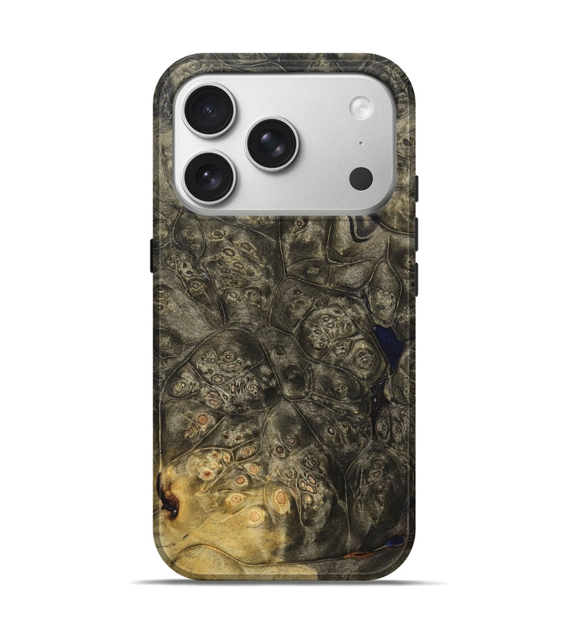 iPhone 17 Pro Wood Live Edge Phone Case - Mikalah (Solid Wood, 824719)