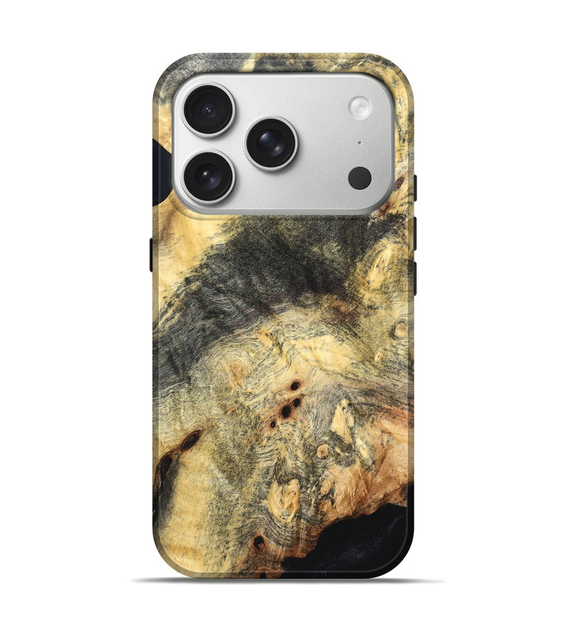 iPhone 17 Pro Wood Live Edge Phone Case - Blake (Solid Wood, 824720)