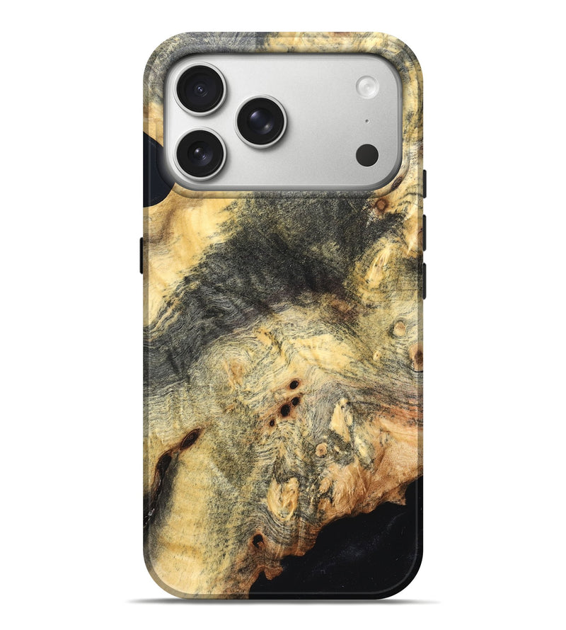 iPhone 17 Pro Max Wood Live Edge Phone Case - Blake (Solid Wood, 824720)