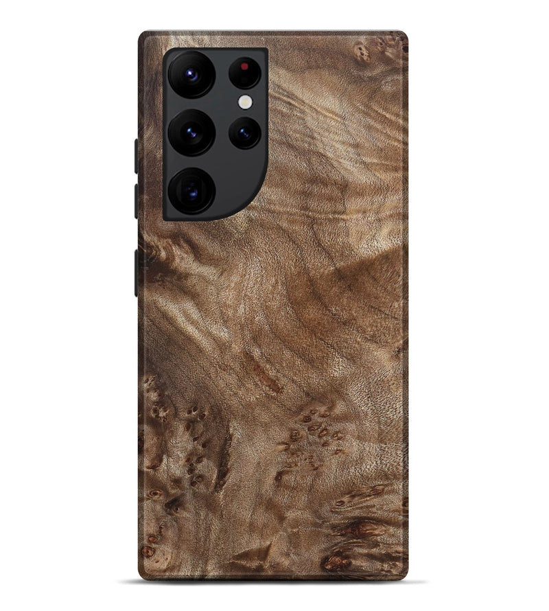 Galaxy S22 Ultra Wood Live Edge Phone Case - Kairi (Solid Wood, 824722)