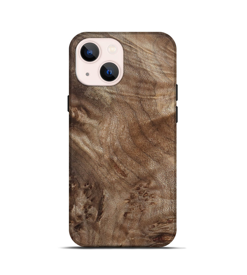 iPhone 13 mini Wood Live Edge Phone Case - Kairi (Solid Wood, 824722)