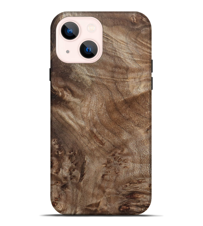 iPhone 14 Plus Wood Live Edge Phone Case - Kairi (Solid Wood, 824722)