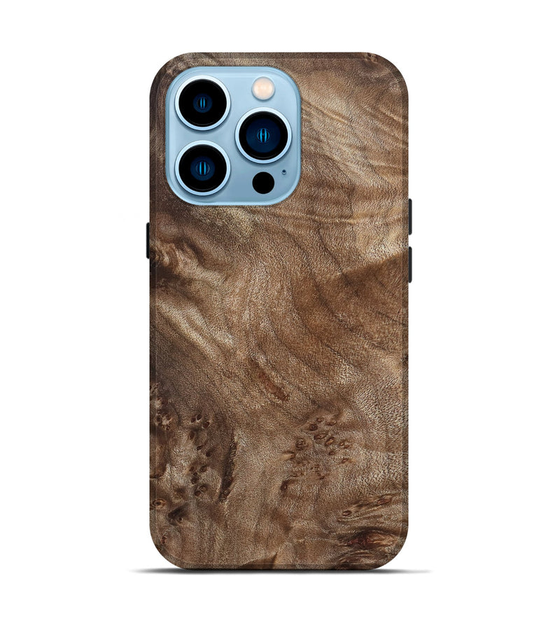 iPhone 14 Pro Wood Live Edge Phone Case - Kairi (Solid Wood, 824722)