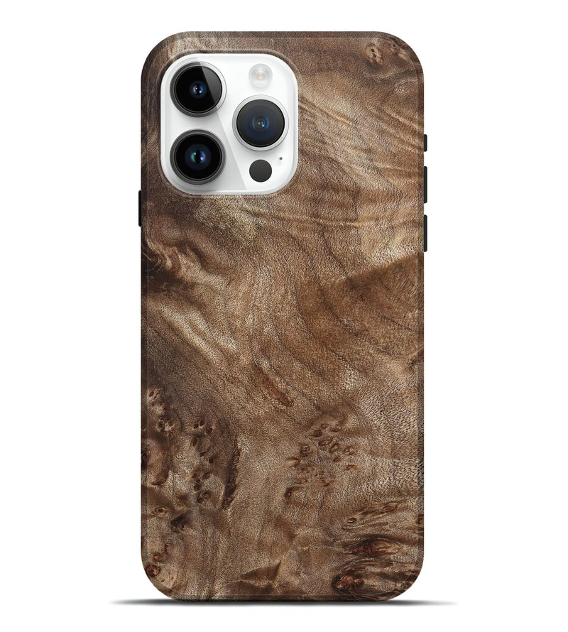 iPhone 15 Pro Max Wood Live Edge Phone Case - Kairi (Solid Wood, 824722)