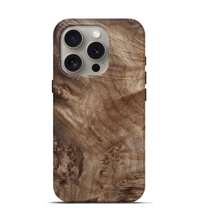 iPhone 16 Pro Wood Live Edge Phone Case - Kairi (Solid Wood, 824722)