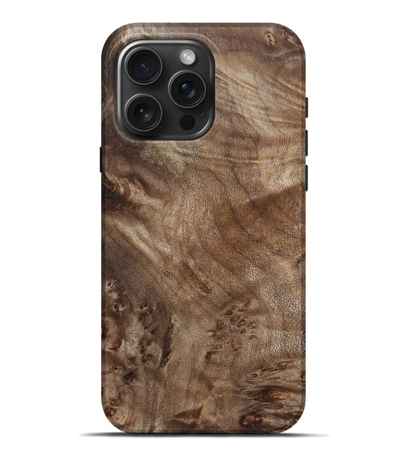 iPhone 16 Pro Max Wood Live Edge Phone Case - Kairi (Solid Wood, 824722)