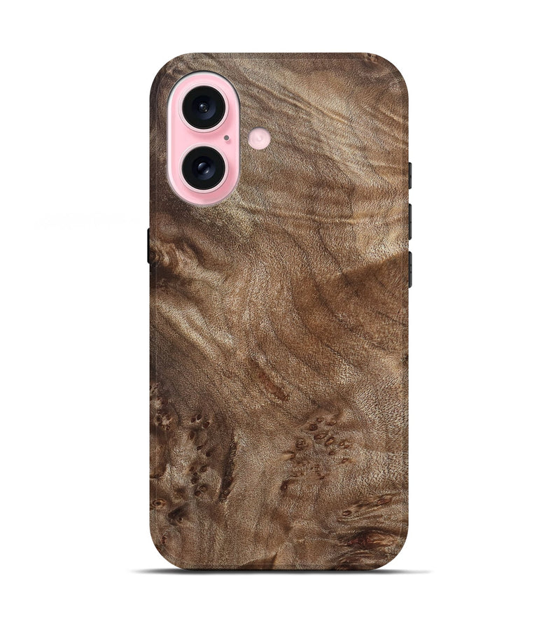 iPhone 17 Wood Live Edge Phone Case - Kairi (Solid Wood, 824722)