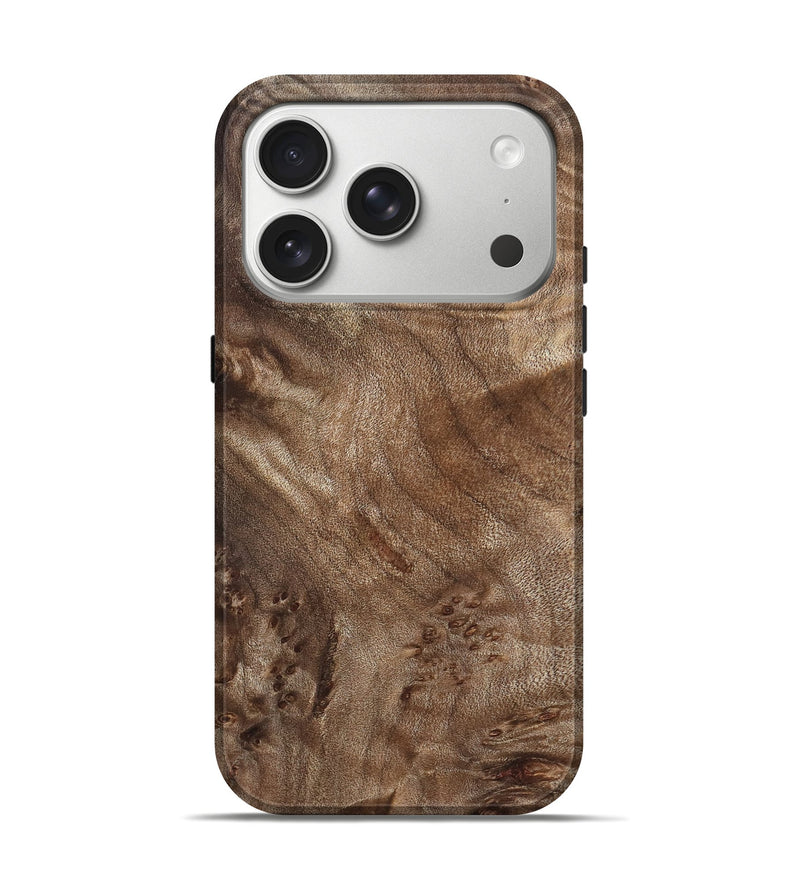 iPhone 17 Pro Wood Live Edge Phone Case - Kairi (Solid Wood, 824722)