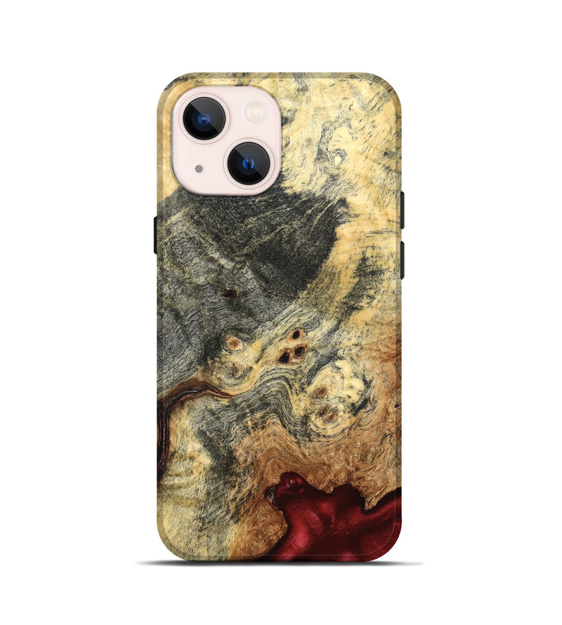 iPhone 13 mini Wood Live Edge Phone Case - Allie (Solid Wood, 824724)