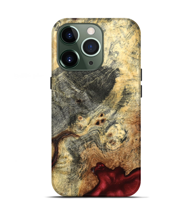 iPhone 13 Pro Wood Live Edge Phone Case - Allie (Solid Wood, 824724)
