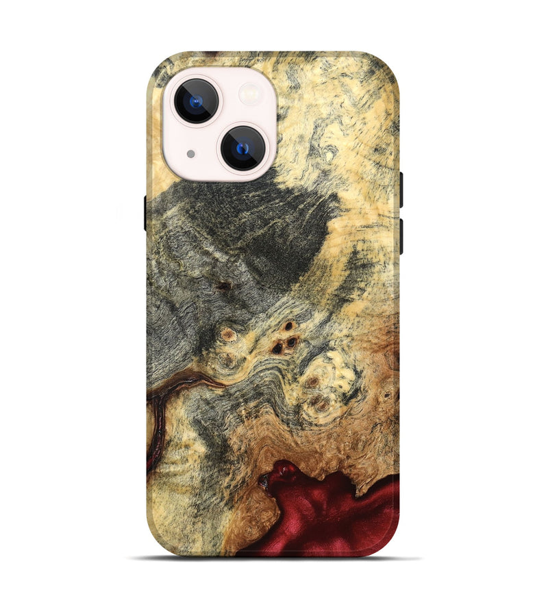 iPhone 14 Wood Live Edge Phone Case - Allie (Solid Wood, 824724)
