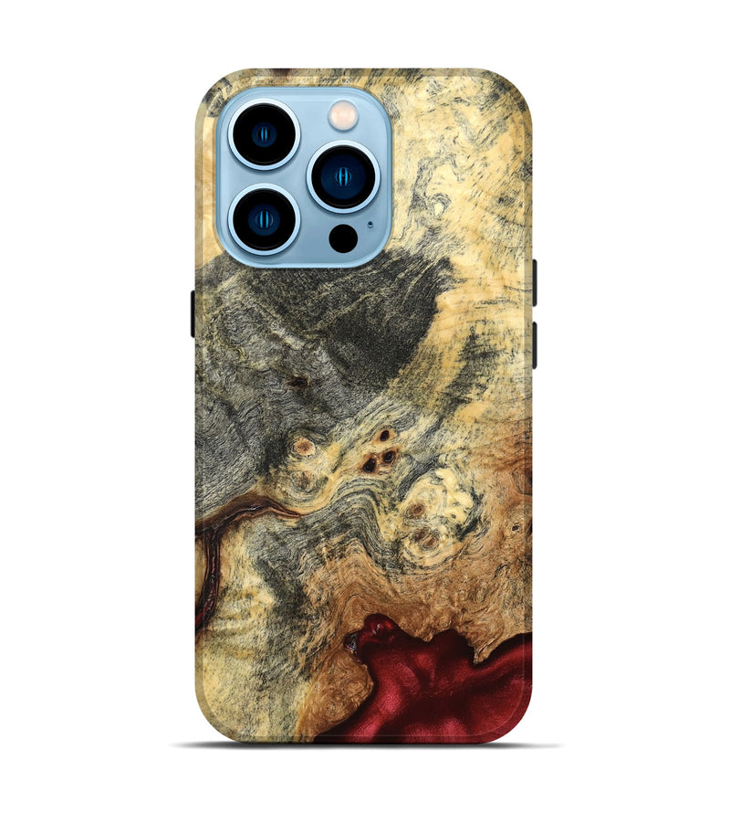 iPhone 14 Pro Wood Live Edge Phone Case - Allie (Solid Wood, 824724)