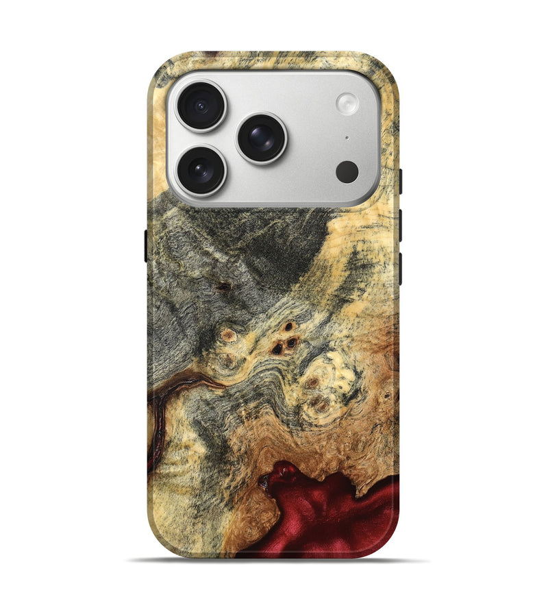 iPhone 17 Pro Wood Live Edge Phone Case - Allie (Solid Wood, 824724)