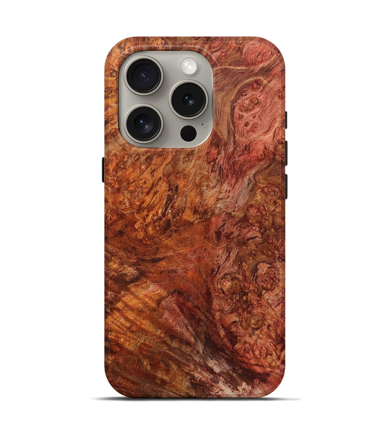 iPhone 16 Pro Wood Live Edge Phone Case - Destini (Solid Wood, 824725)