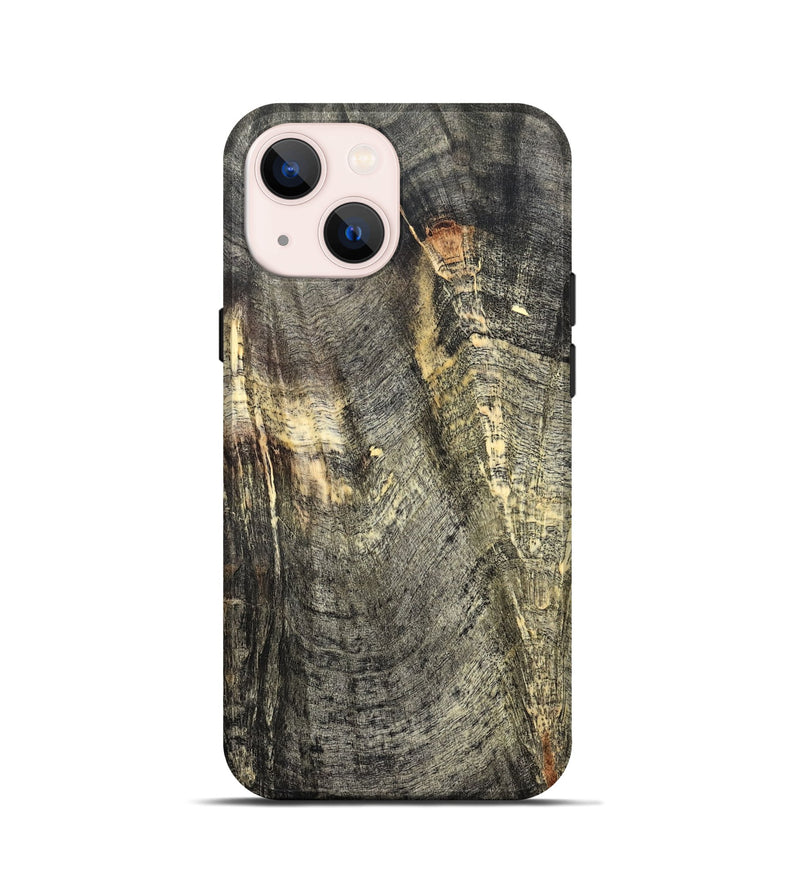 iPhone 13 mini Wood Live Edge Phone Case - Zana (Solid Wood, 824726)