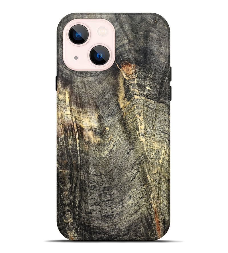 iPhone 14 Plus Wood Live Edge Phone Case - Zana (Solid Wood, 824726)