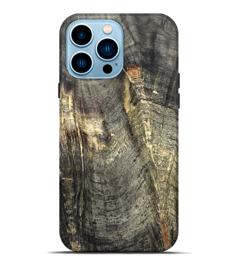 iPhone 14 Pro Max Wood Live Edge Phone Case - Zana (Solid Wood, 824726)