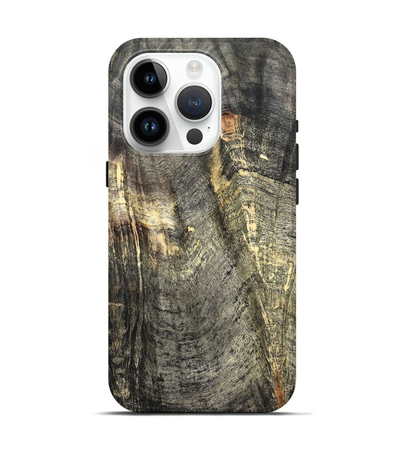iPhone 15 Pro Wood Live Edge Phone Case - Zana (Solid Wood, 824726)