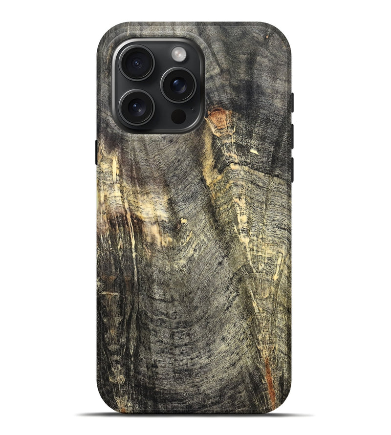 iPhone 16 Pro Max Wood Live Edge Phone Case - Zana (Solid Wood, 824726)