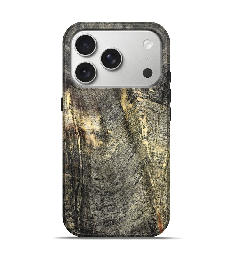 iPhone 17 Pro Wood Live Edge Phone Case - Zana (Solid Wood, 824726)