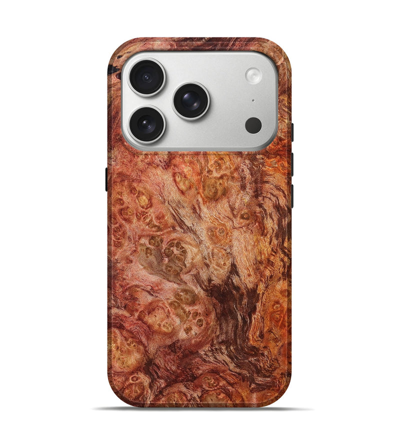 iPhone 17 Pro Wood Live Edge Phone Case - Reilly (Solid Wood, 824727)