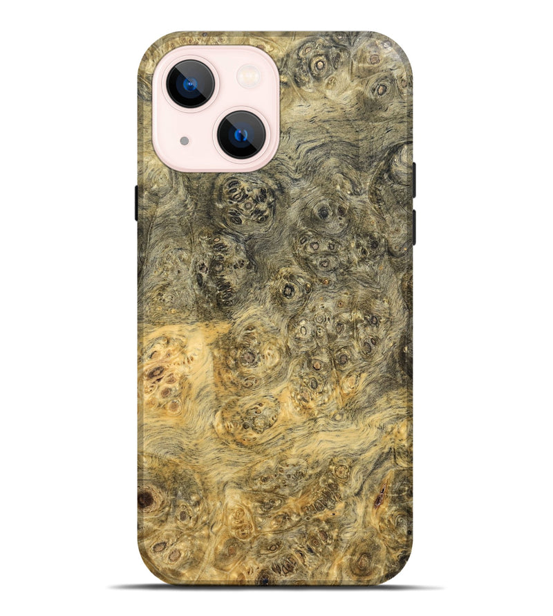 iPhone 14 Plus Wood Live Edge Phone Case - Darwin (Solid Wood, 824728)