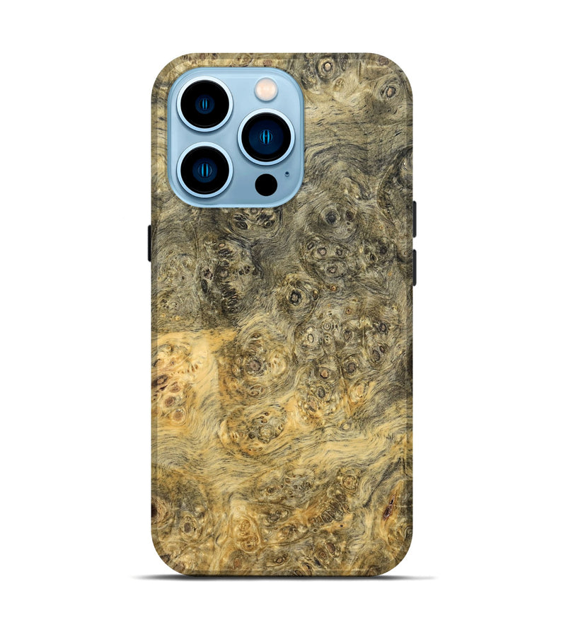 iPhone 14 Pro Wood Live Edge Phone Case - Darwin (Solid Wood, 824728)