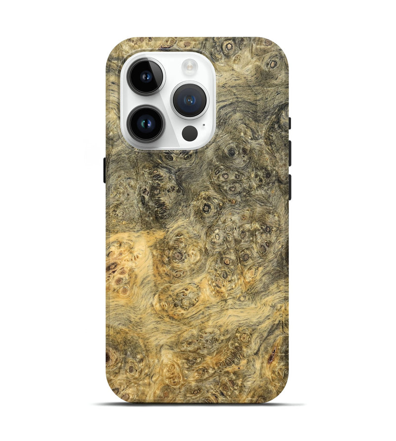 iPhone 15 Pro Wood Live Edge Phone Case - Darwin (Solid Wood, 824728)