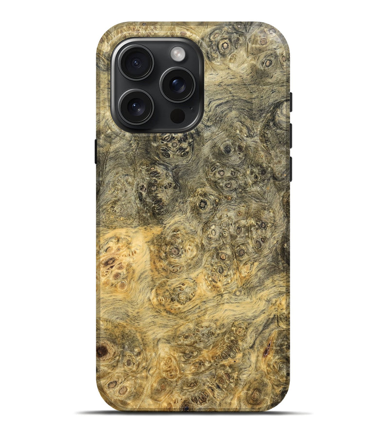 iPhone 16 Pro Max Wood Live Edge Phone Case - Darwin (Solid Wood, 824728)