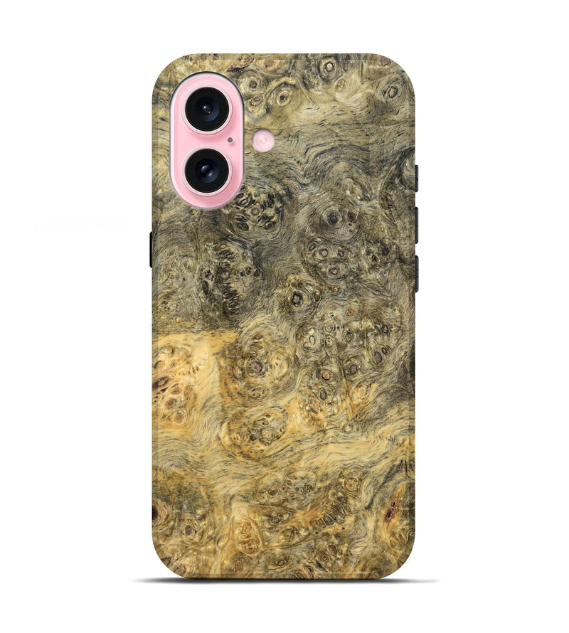 iPhone 17 Wood Live Edge Phone Case - Darwin (Solid Wood, 824728)