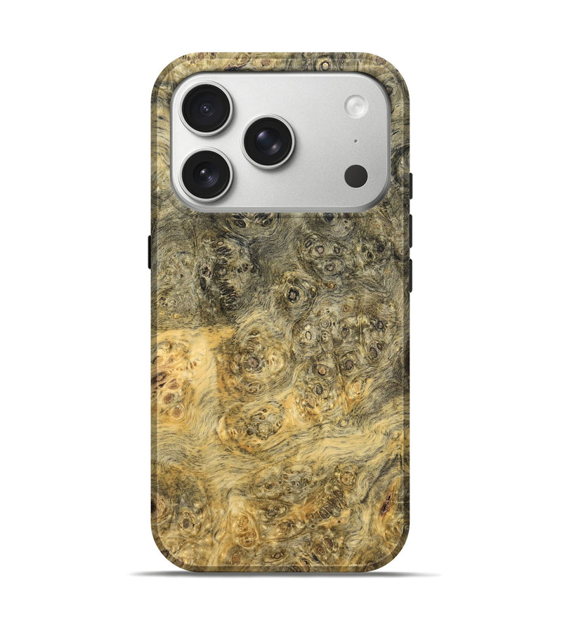 iPhone 17 Pro Wood Live Edge Phone Case - Darwin (Solid Wood, 824728)